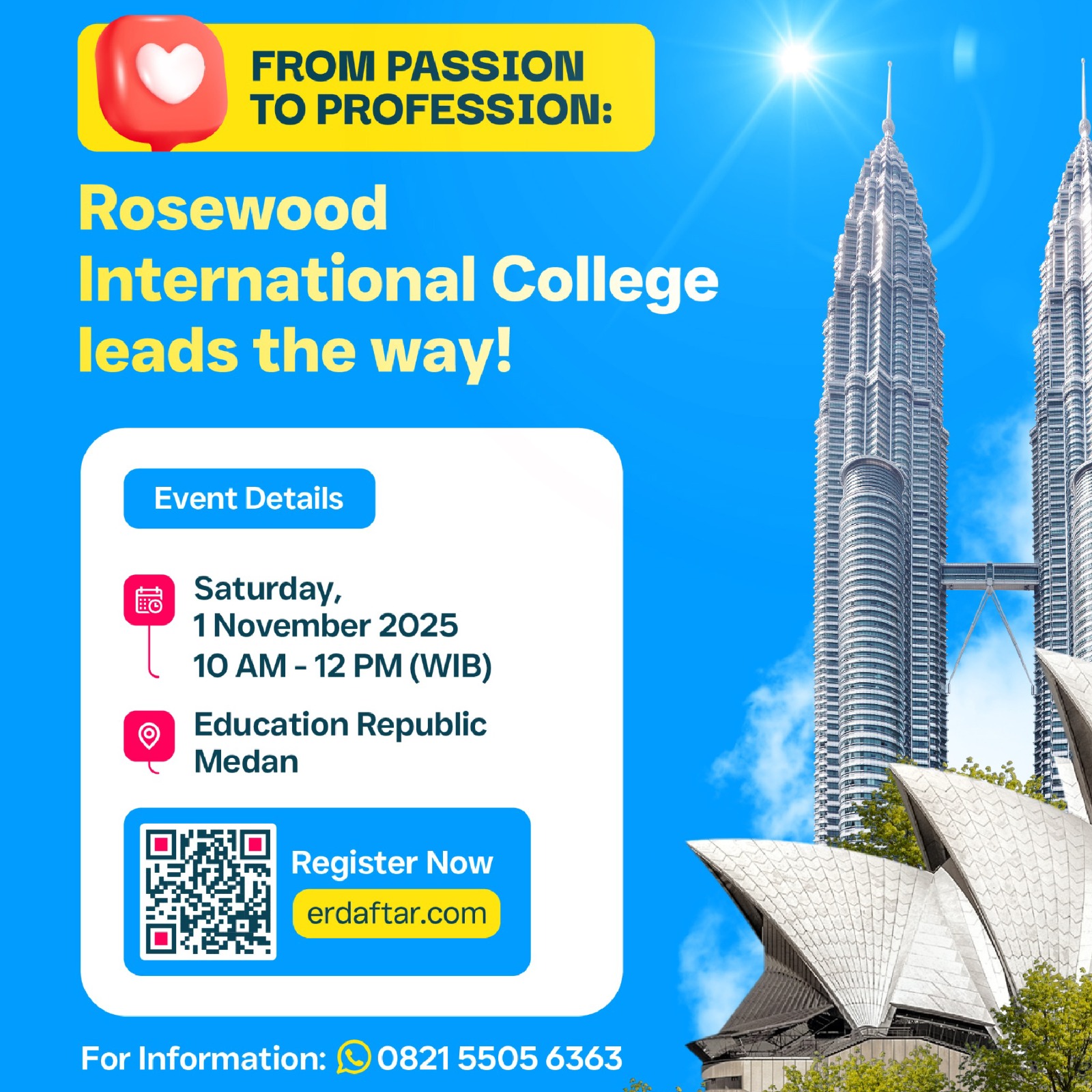 Study in Australia with friendly fees!