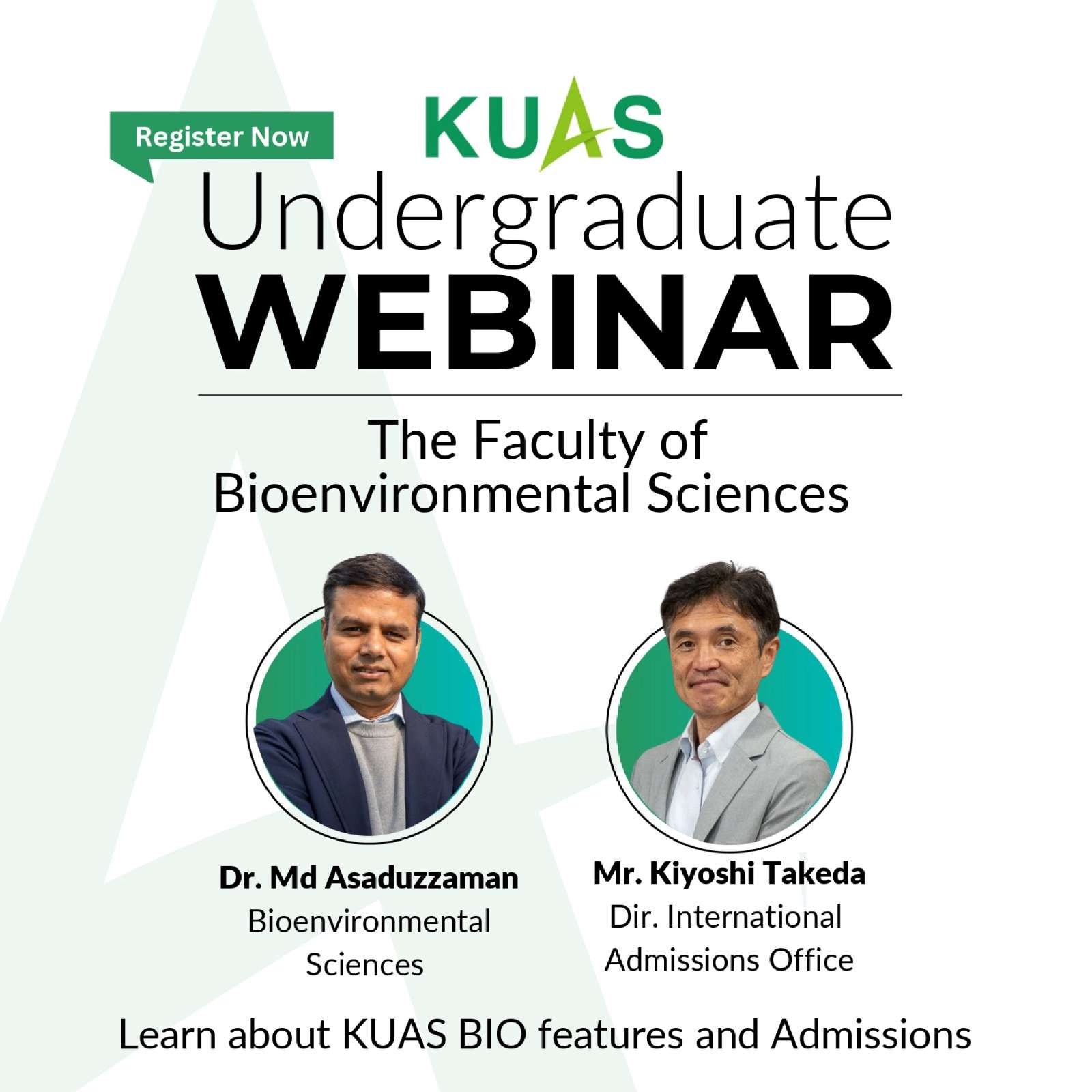 KUAS UNDERGRADUATE WEBINAR