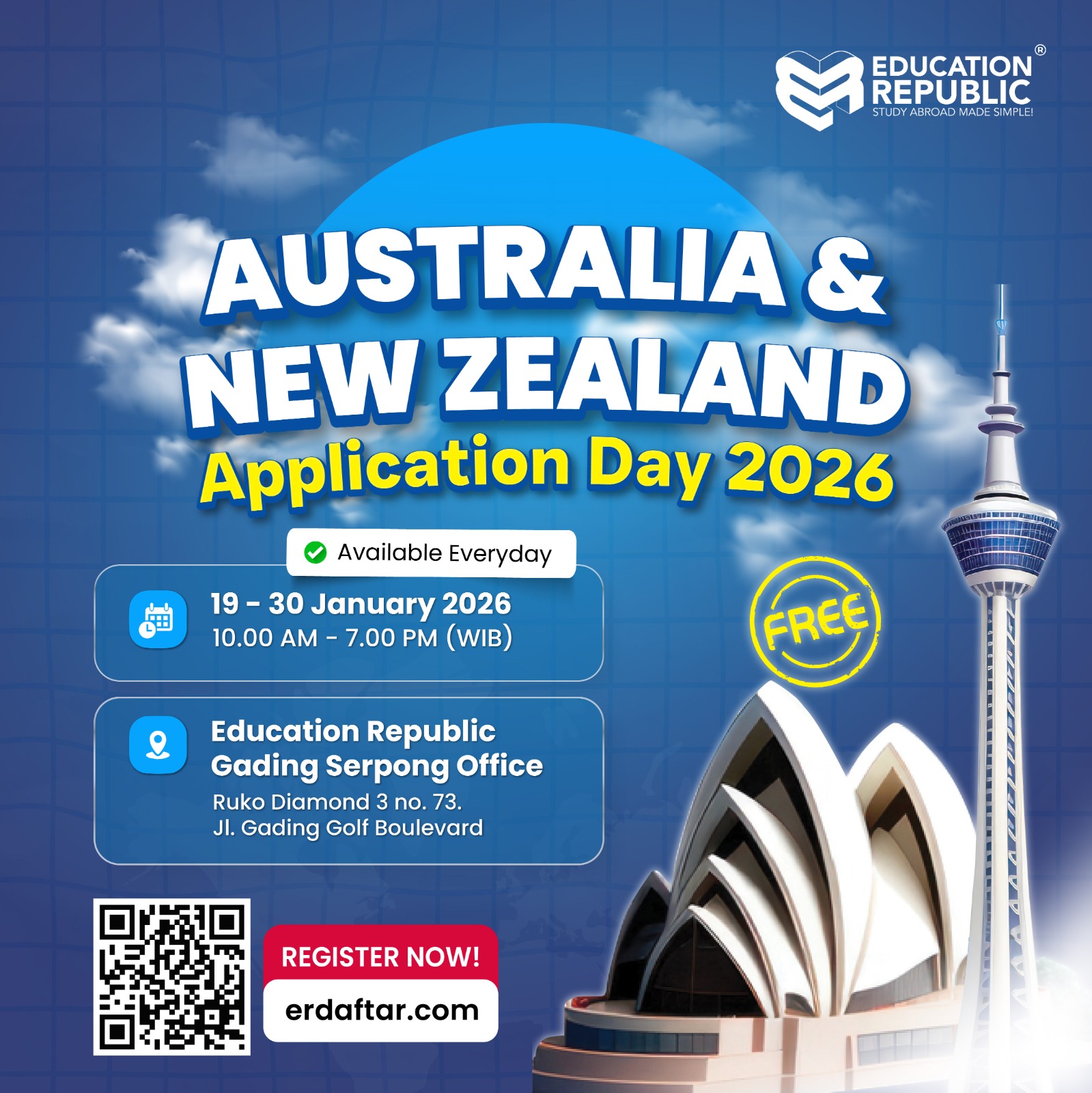 AUSTRALIA & NEW ZEALAND APPLICATION DAY 2026