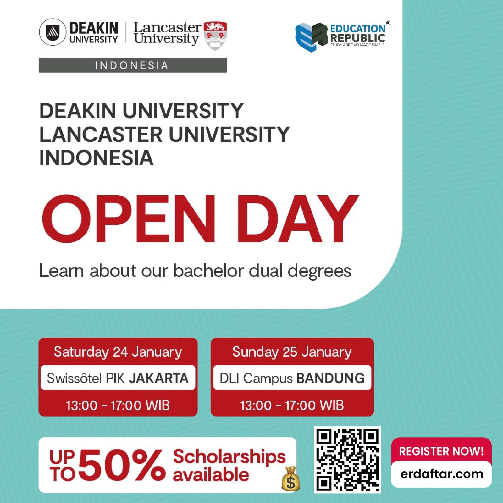 DEAKIN LANCASTER UNIVERSITY INDONESIA OPEN DAY