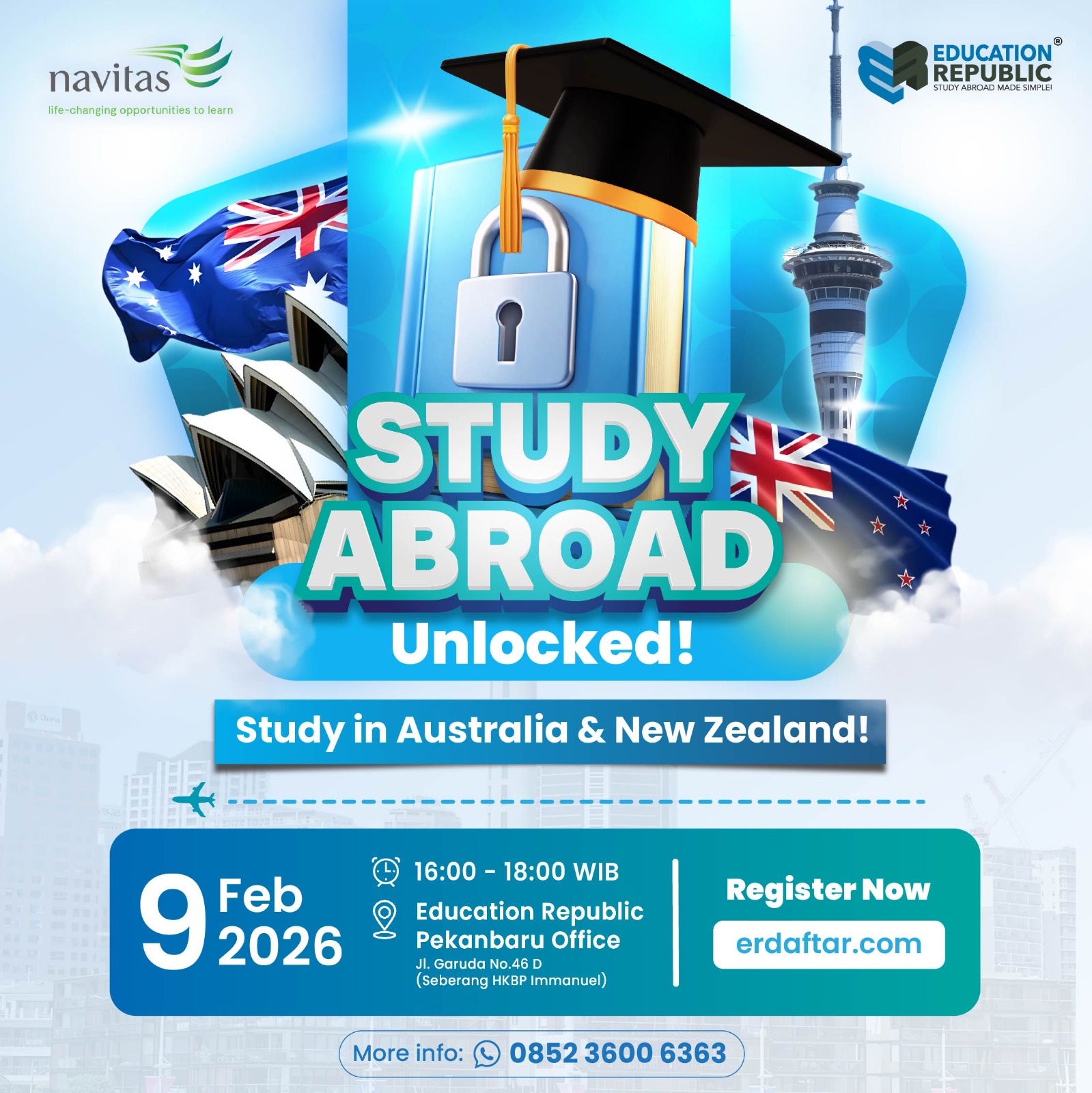 STUDY ABROAD UNLOCKED STUDY IN AUSTRALIA & NEW ZEALAND
