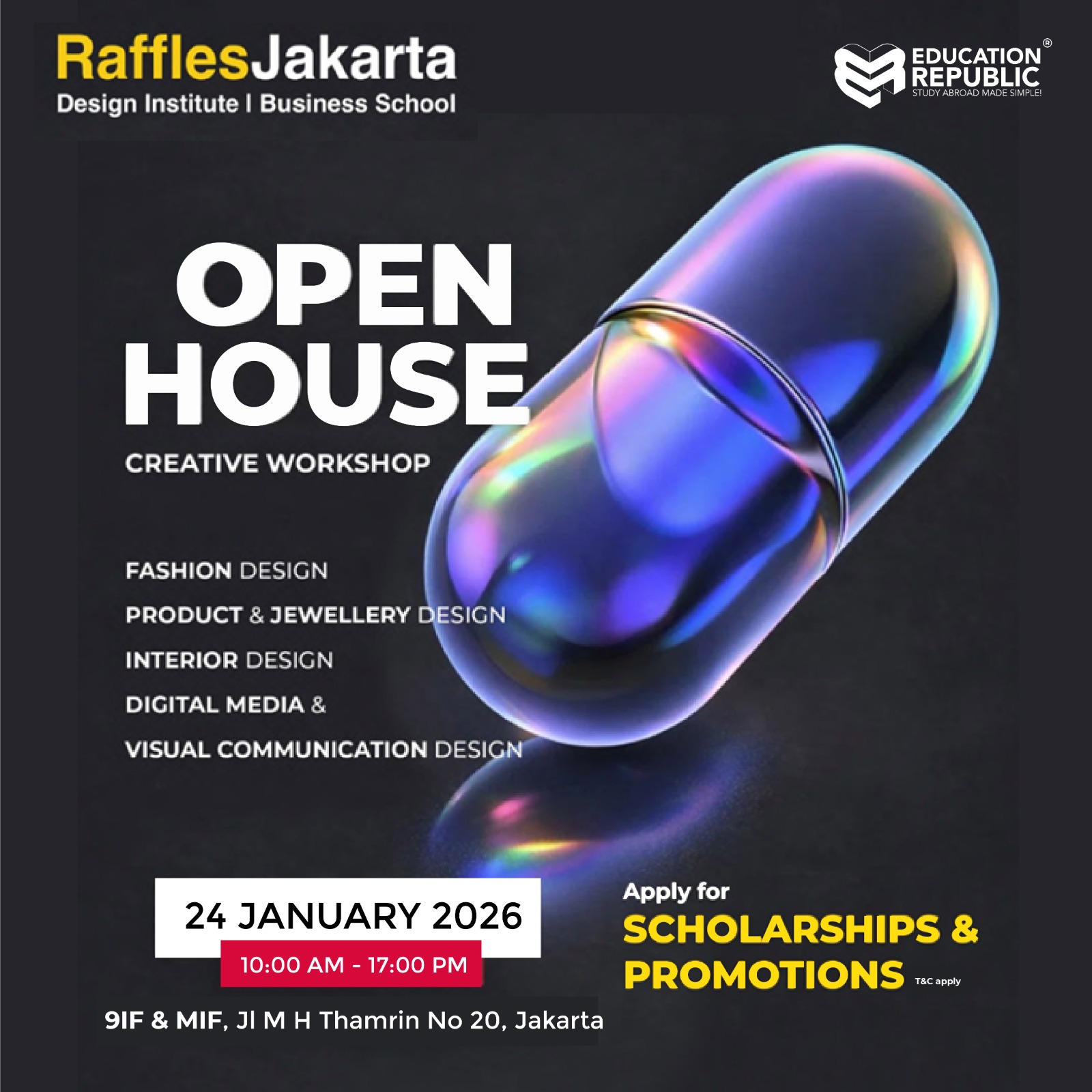 RAFFLES JAKARTA OPEN HOUSE