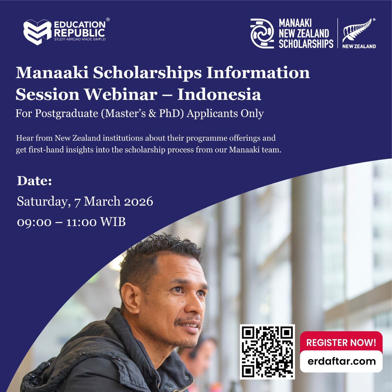 Manaaki Scholarships Information Session – Indonesia