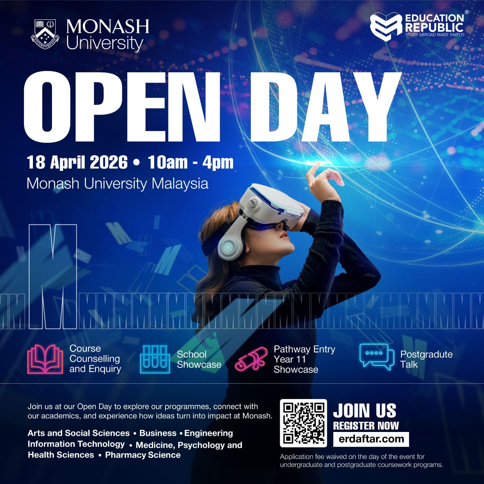 MONASH UNIVERISTY OPEN DAY