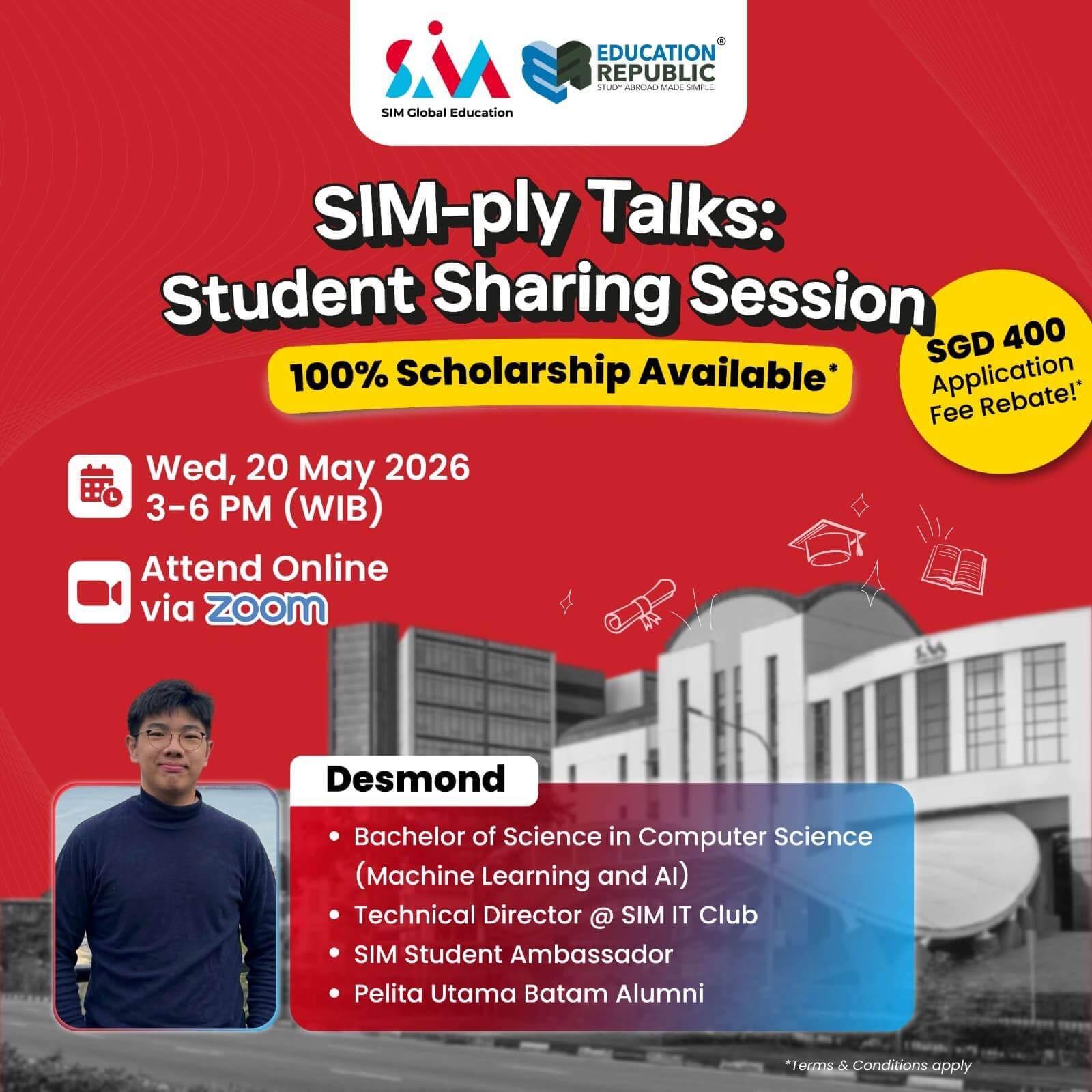 SIM-PLY TALKS: ONLINE STUDENT SHARING SESSION