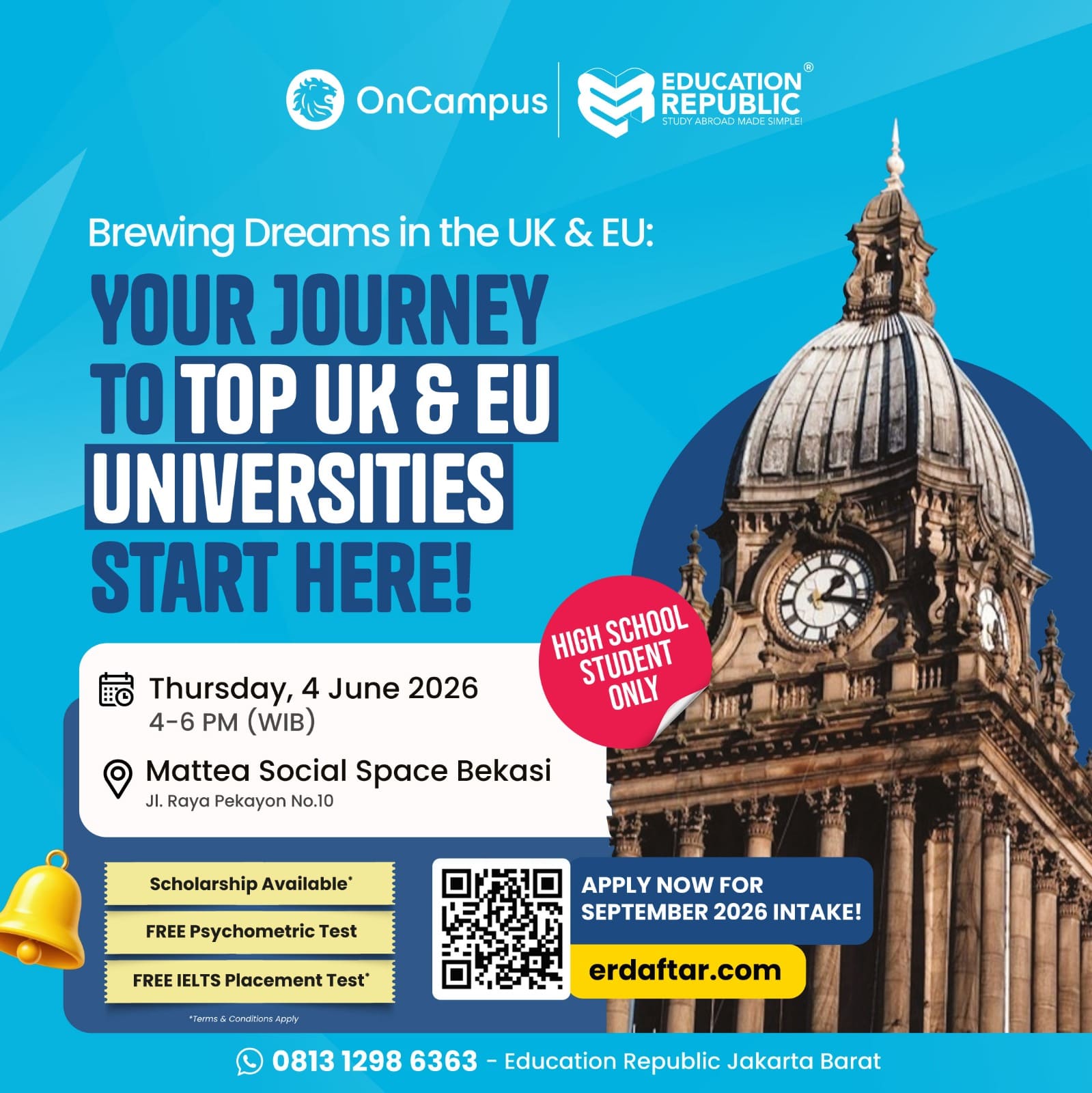 ONCAMPUS: YOUR JOURNEY TO TOP UK&EU UNIVERSITIES START HERE