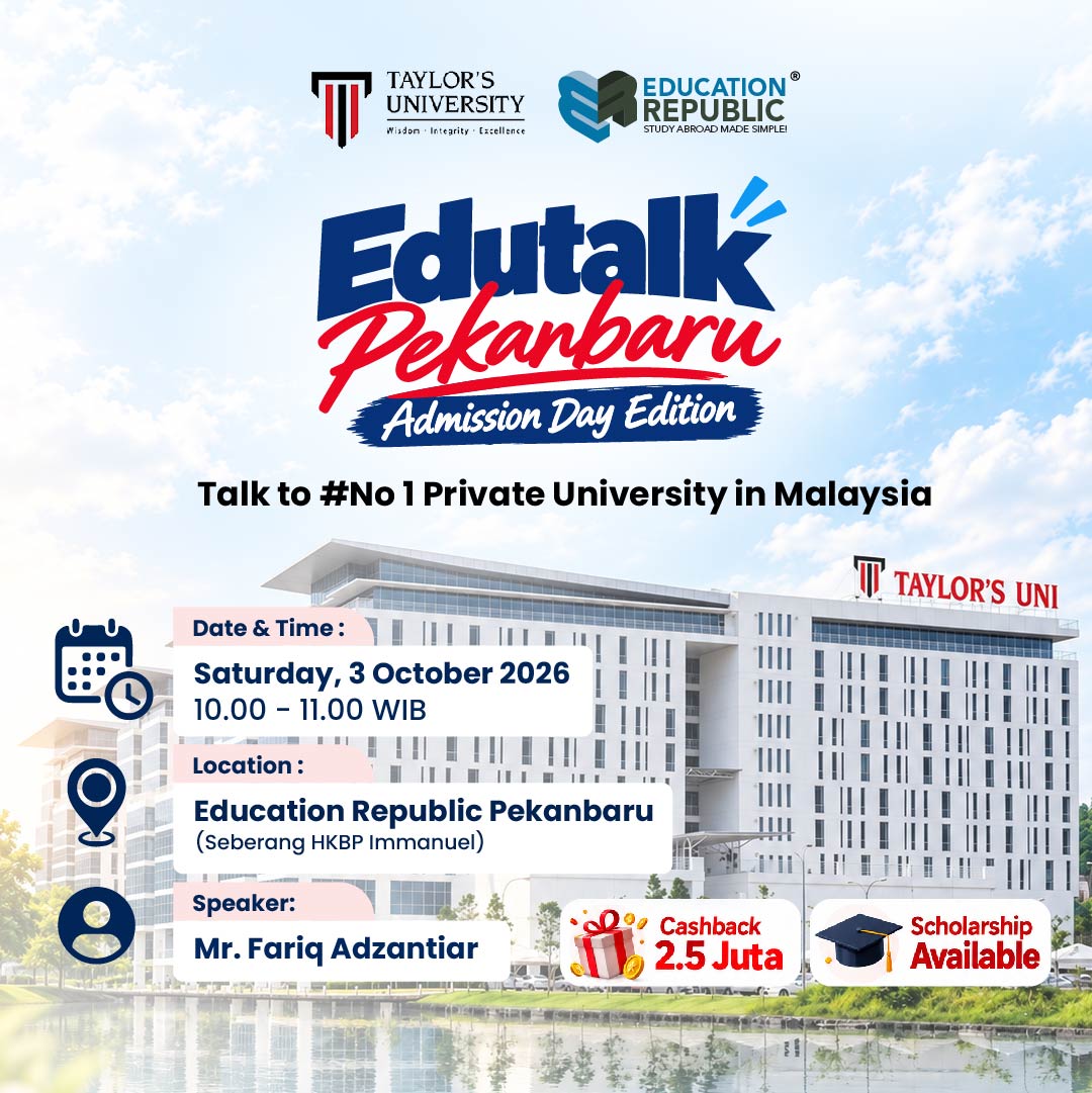 Edutalk Pekanbaru Admission Day with Taylors University