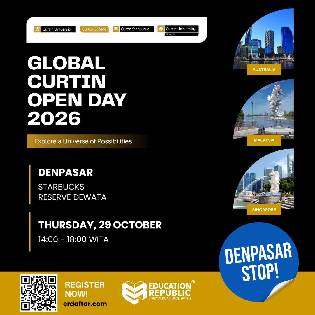 GLOBAL CURTIN OPEN DAY 2026 IN DENPASAR