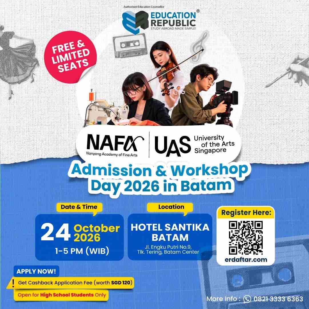 NAFA UAS Admission & Workshop Day in Batam