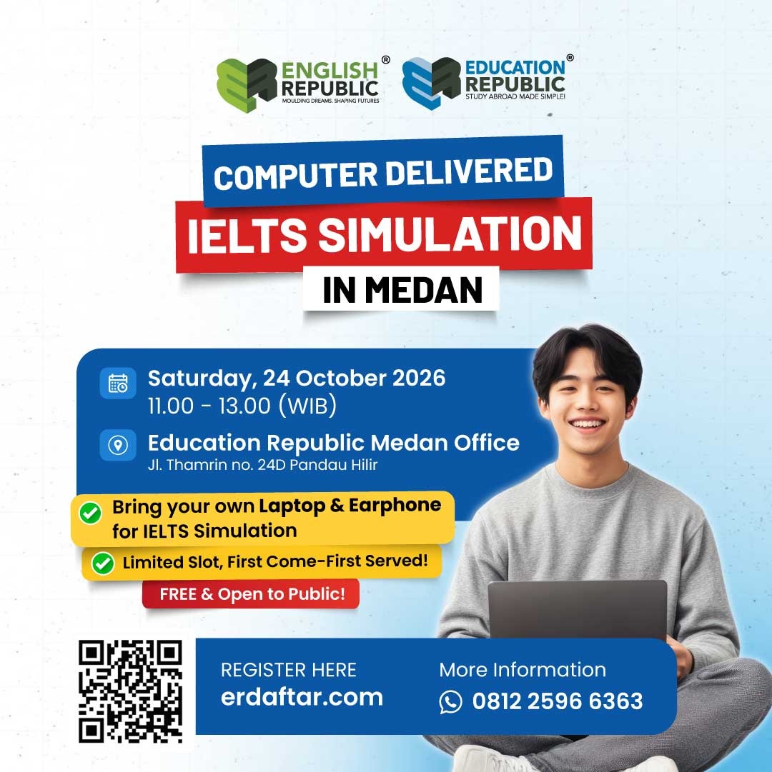 Computer Delivered IELTS Simulation in Medan